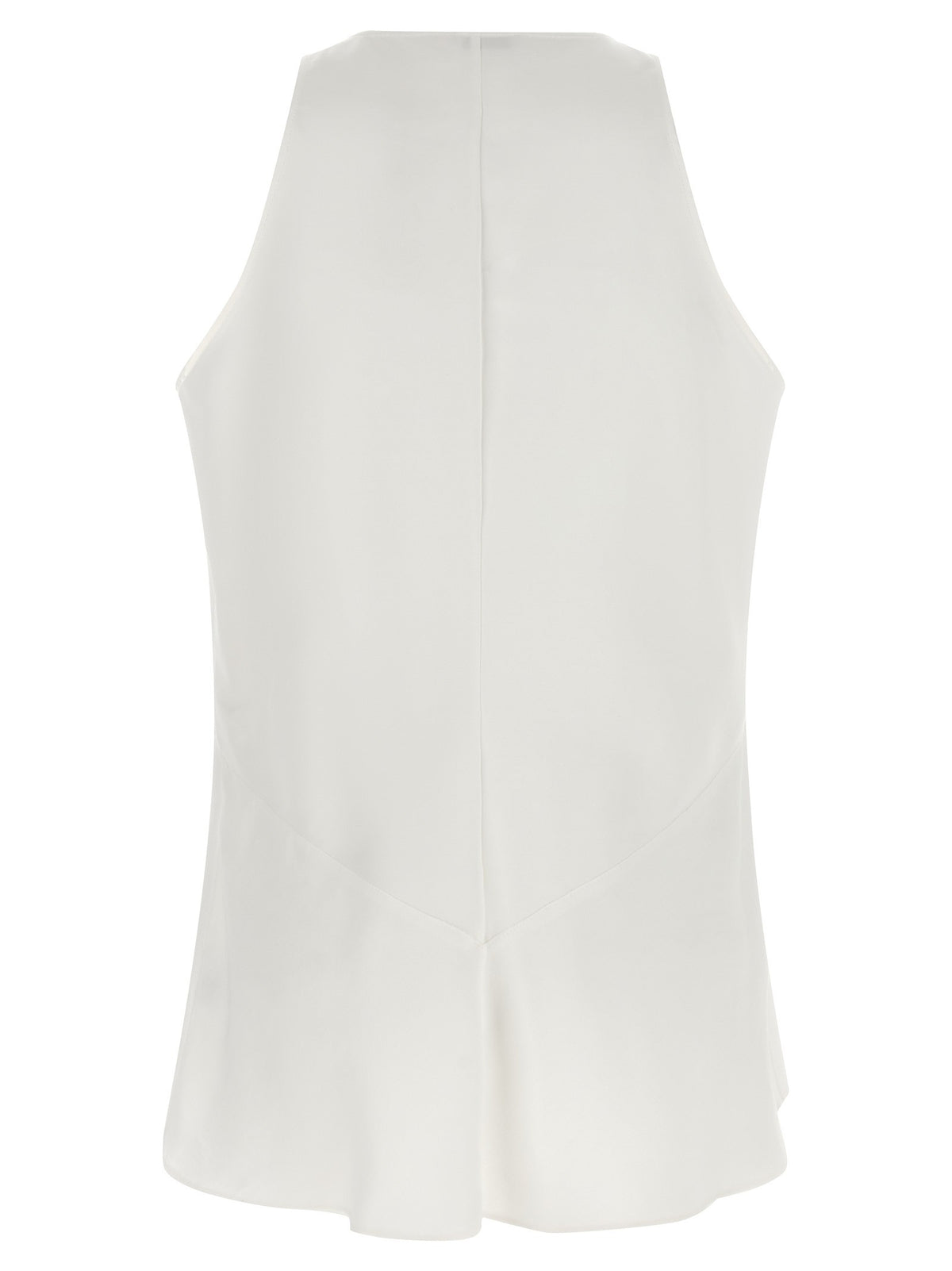 Brunello Cucinelli Top Twill Fluid White, view 2