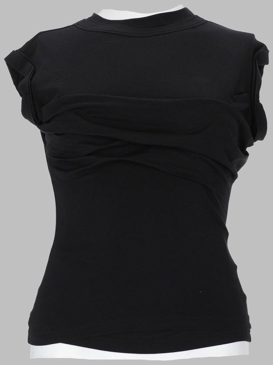 alexanderwang Women's Top Twisted Black