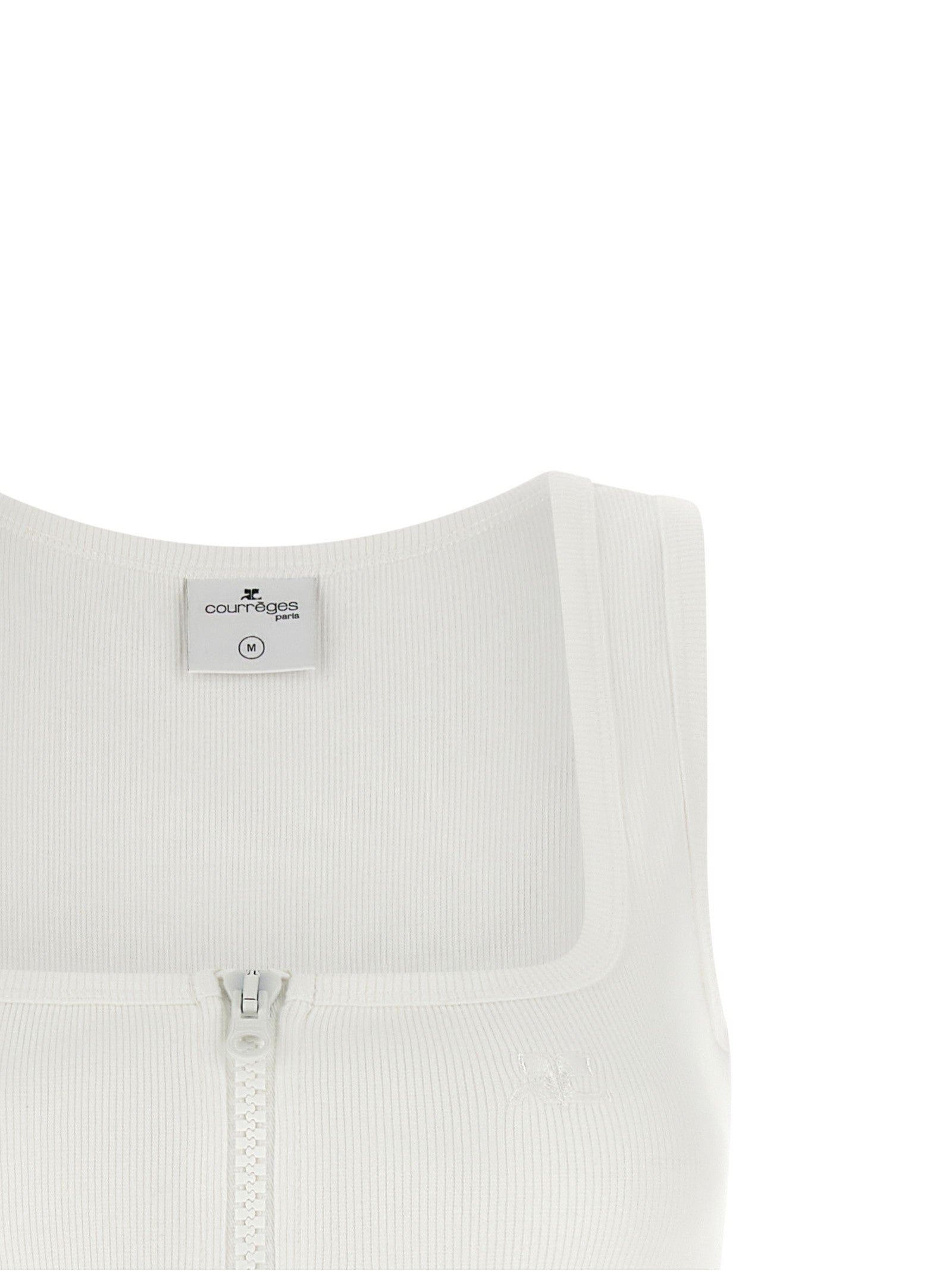 courrèges Top White