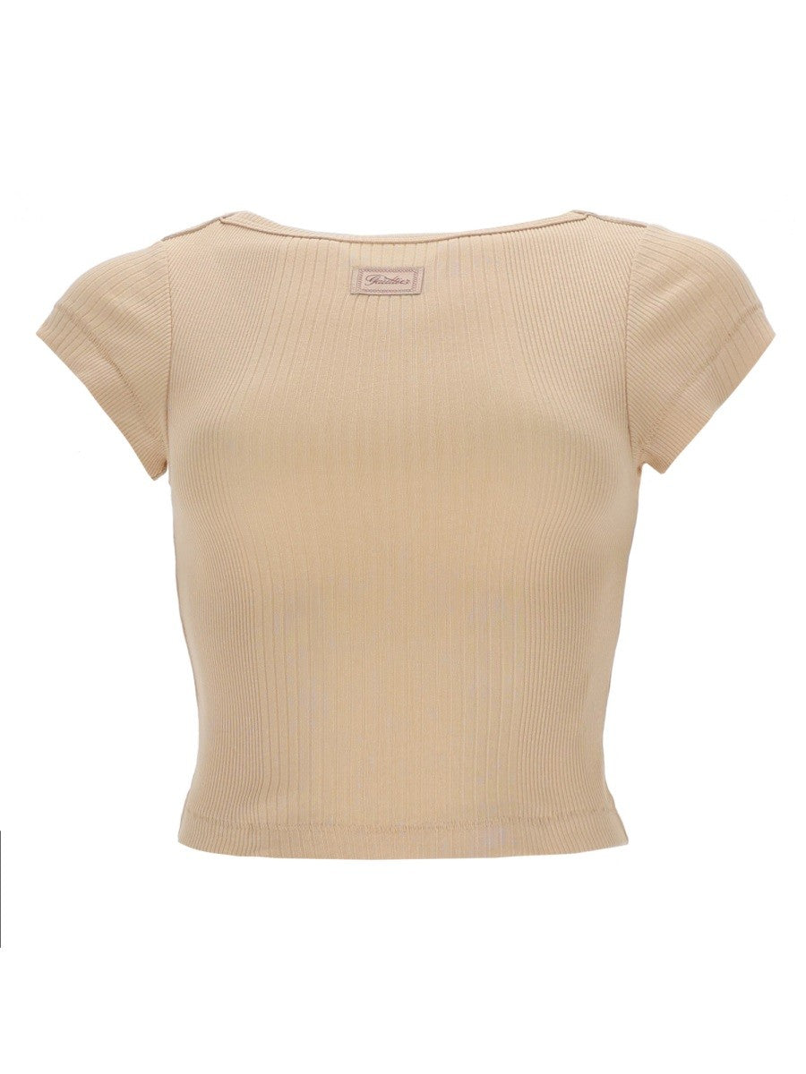 Jean Paul Gaultier Women's Top Beige Jean Paul Gaultier