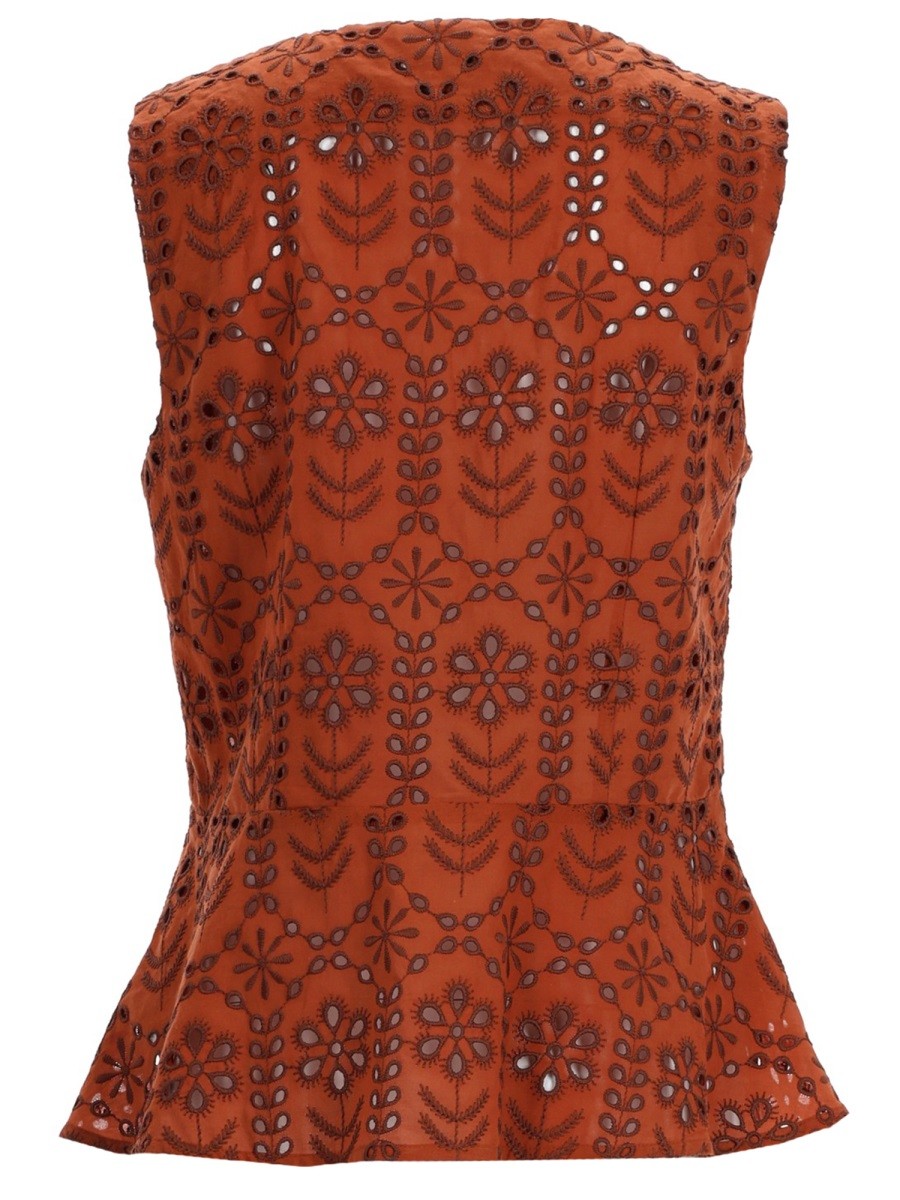 Ps By Paul Smith Women's Top Brown, view 2
