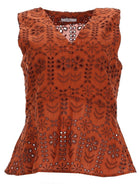 Ps By Paul Smith Women's Top Brown