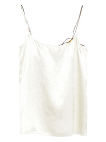 Alysi Women's Tops in Satin White