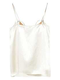 Alysi Women's Tops in Satin White