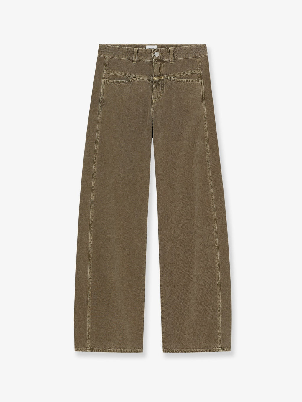 Closed Women's Tori Denim Trousers Brown