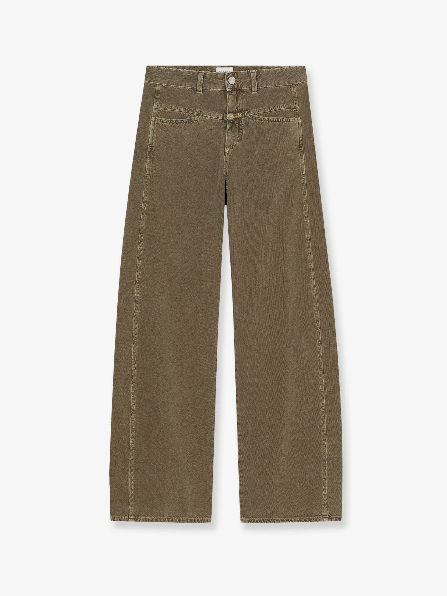 Closed Women's Tori Denim Trousers Brown