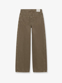 Closed Women's Tori Denim Trousers Brown