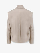 ISABEL MARANT Women's Toria Wool and Cashmere Coat Beige, view 2