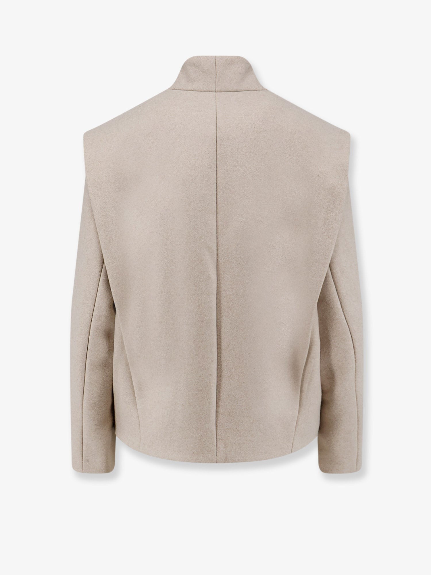 Isabel Marant Women's Toria Wool and Cashmere Coat Beige