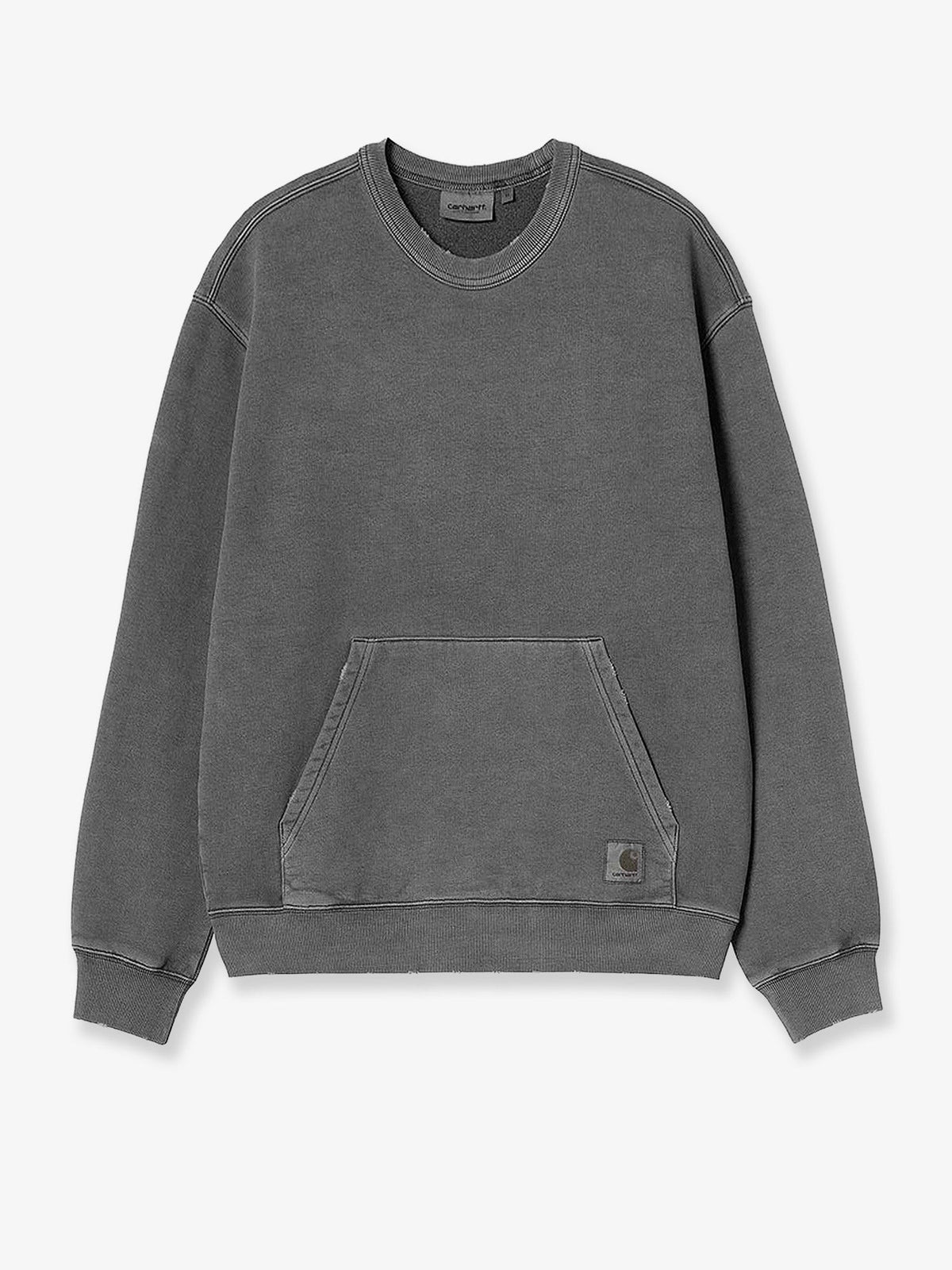 Carhartt Wip Men's Torion Dyeing Treatment Cotton Sweatshirt Black