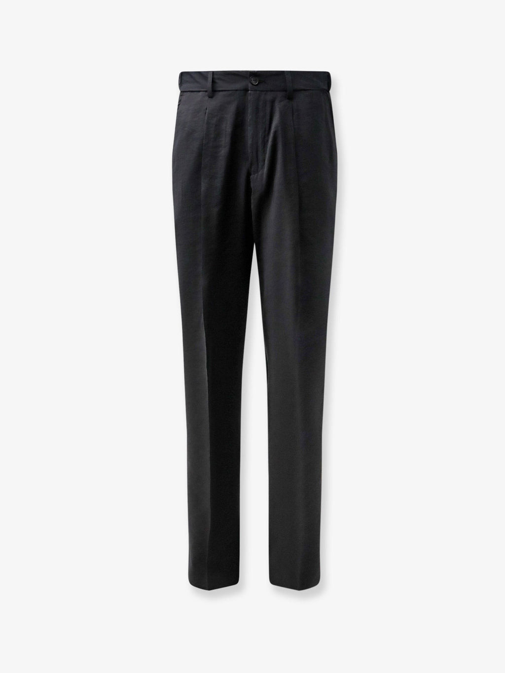 Hevò Men's Torre Canne Modal Blend Trousers Black