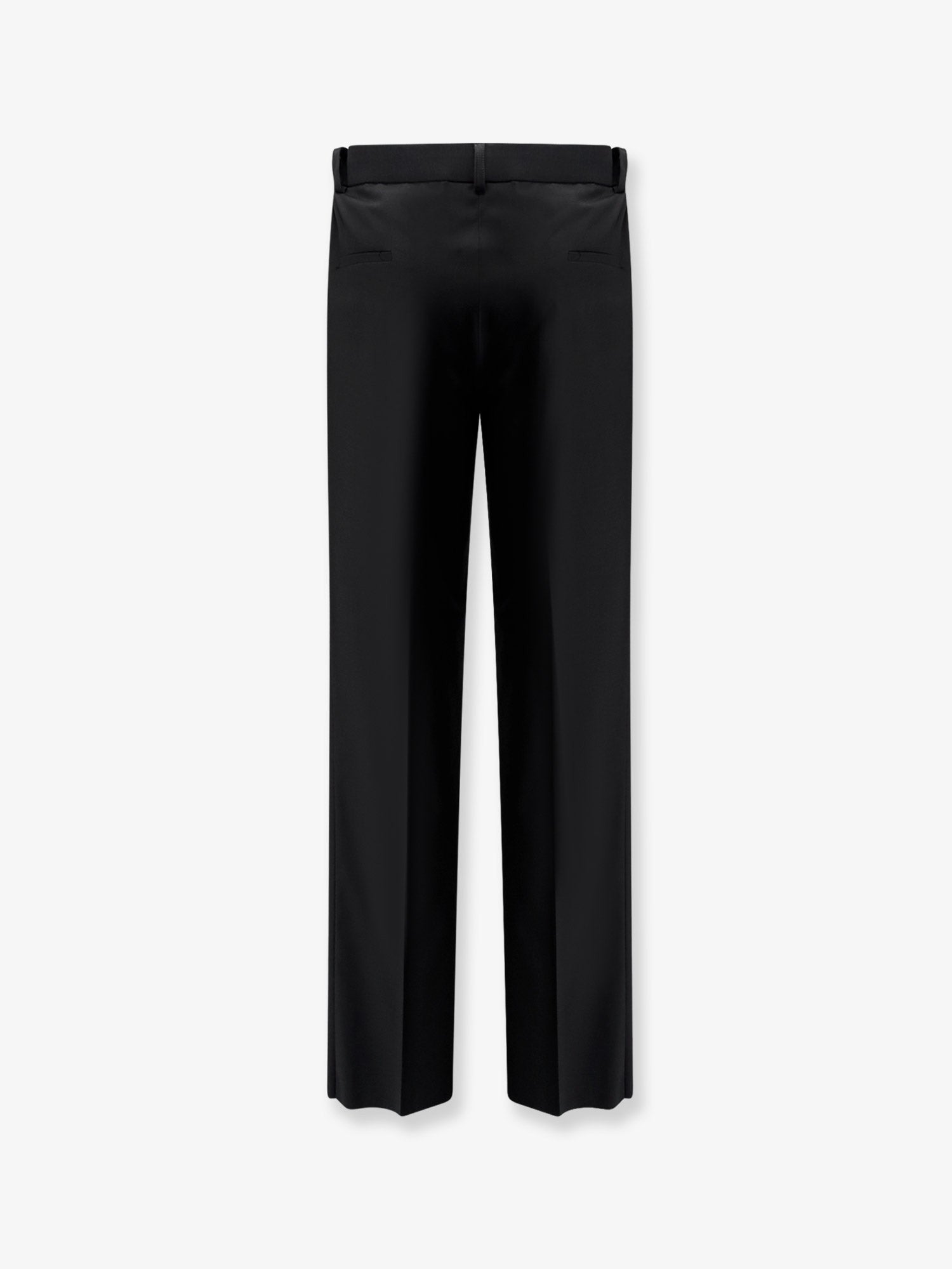 Hevò Men's Torrecanne Viscose Blend Trousers Black