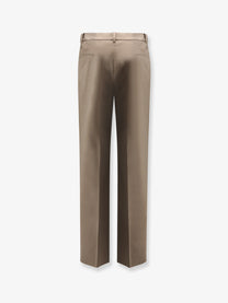 Hevò Men's Torrecanne Viscose Blend Trousers Gold Hevò