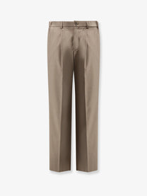 Hevò Men's Torrecanne Viscose Blend Trousers Gold Hevò
