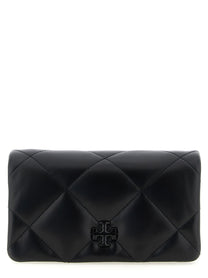 TORY BURCH - TORY BURCH - ’Kira Diamond Quilt’ wallet on chain - Women’s Accessories