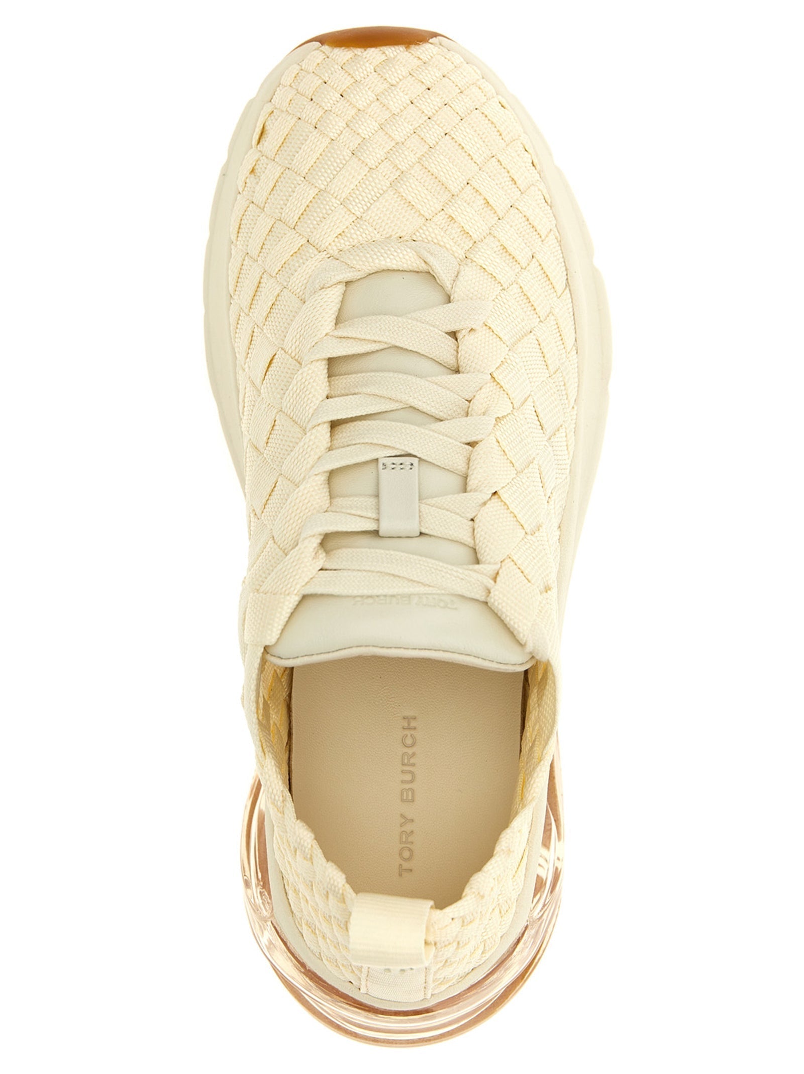TORY BURCH - TORY BURCH - ’Good Luck Woven Trainer’ sneakers - Women’s Shoes
