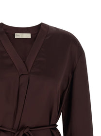 TORY BURCH - TORY BURCH - Satin blouse - Women’s Tops