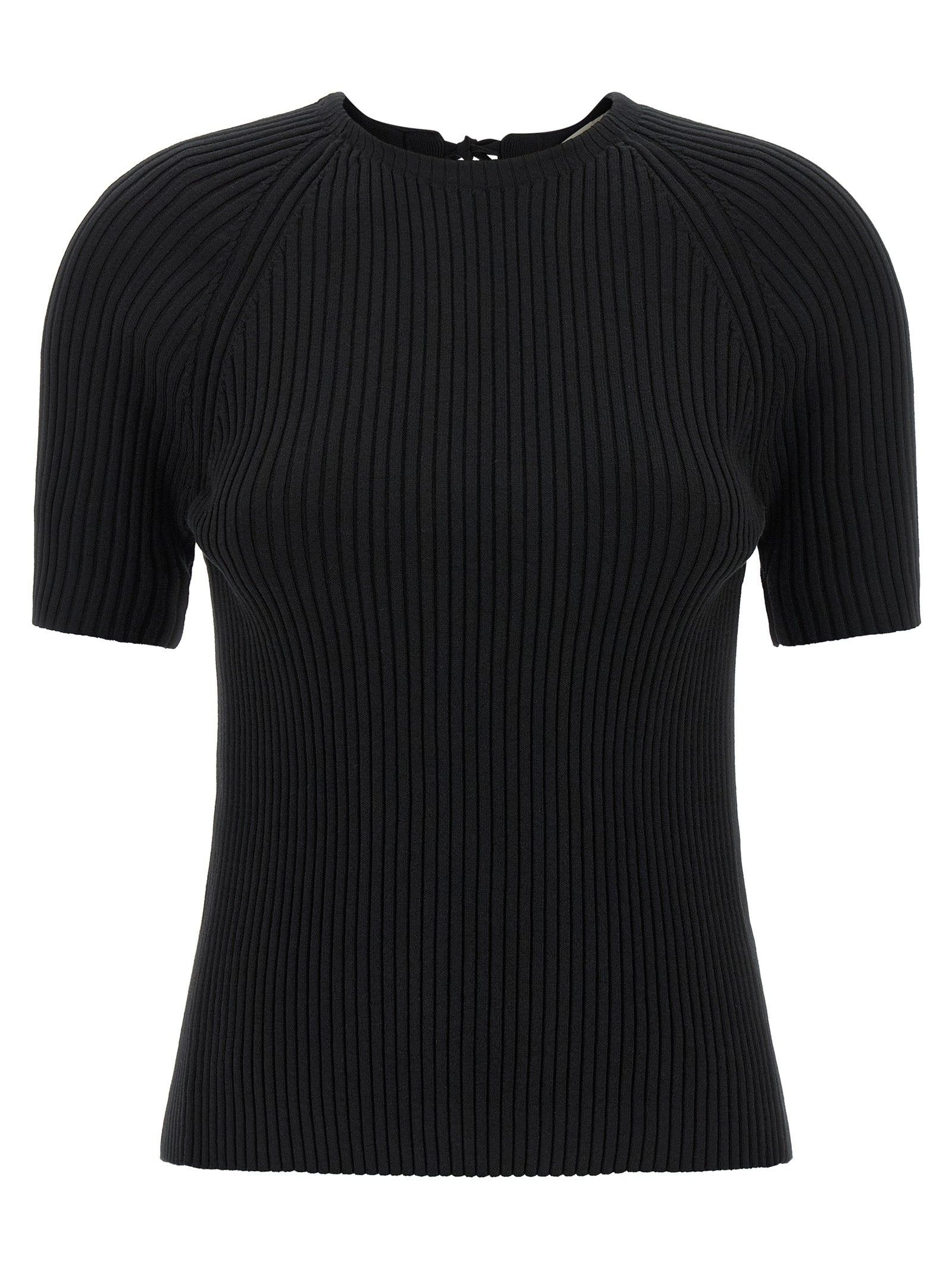 TORY BURCH - TORY BURCH - Back closure sweater - Women’s Knitwear