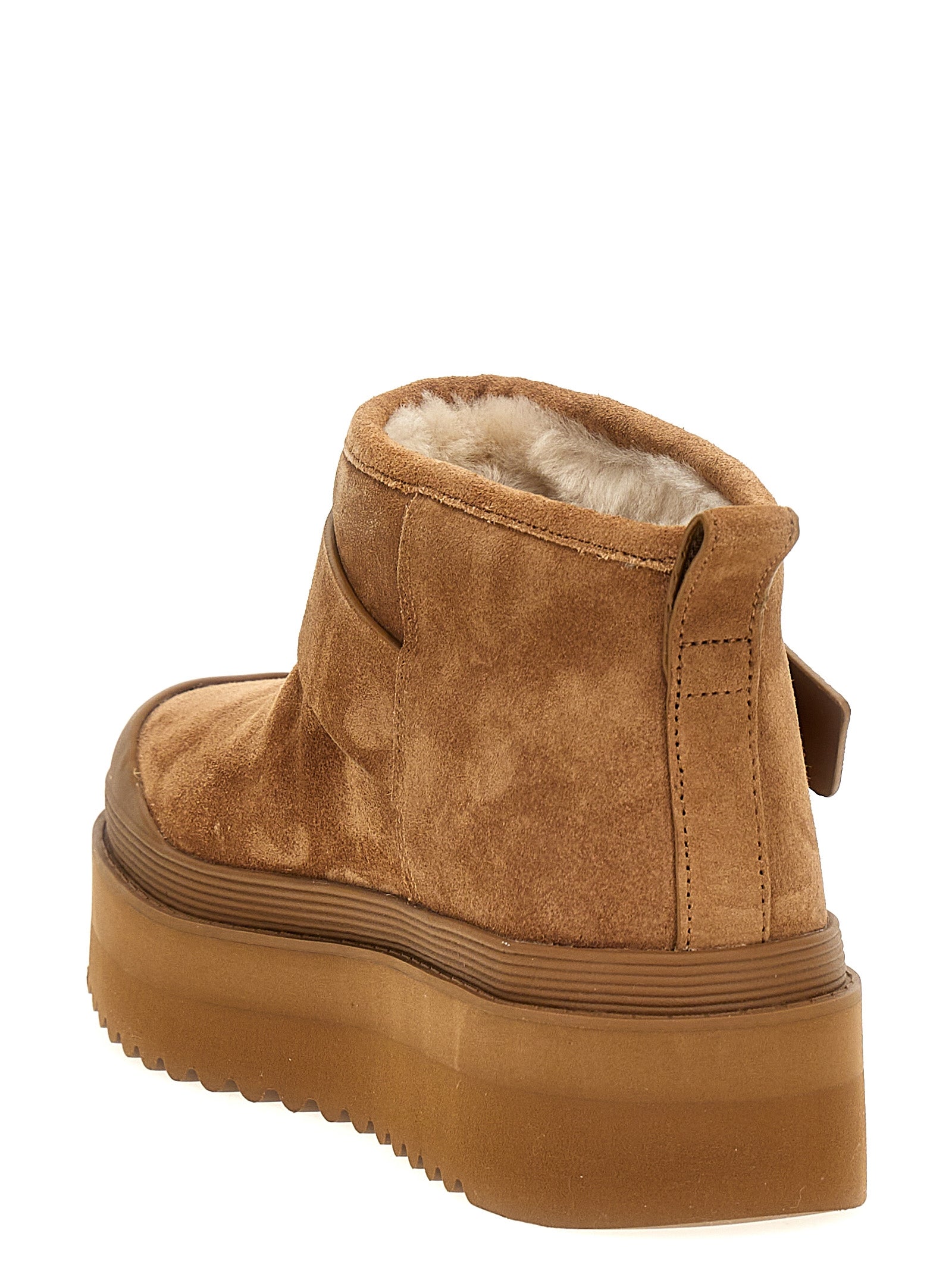 TORY BURCH - TORY BURCH - ’Mellow Shearling Platform’ ankle boots - Women’s Shoes