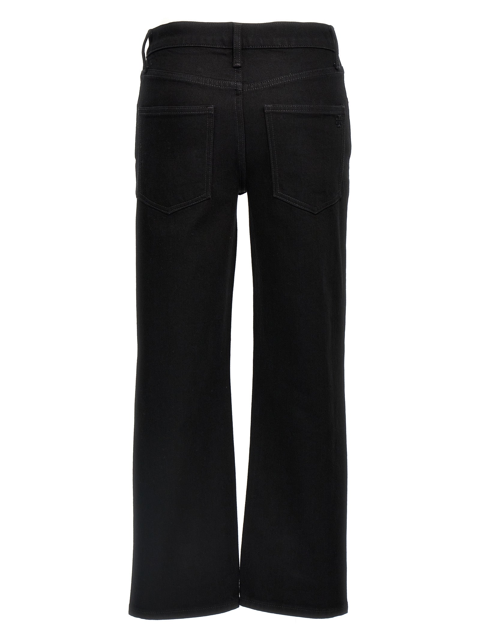 TORY BURCH - TORY BURCH - ’Cropped Kick Flare’ jeans - Women’s Bottoms