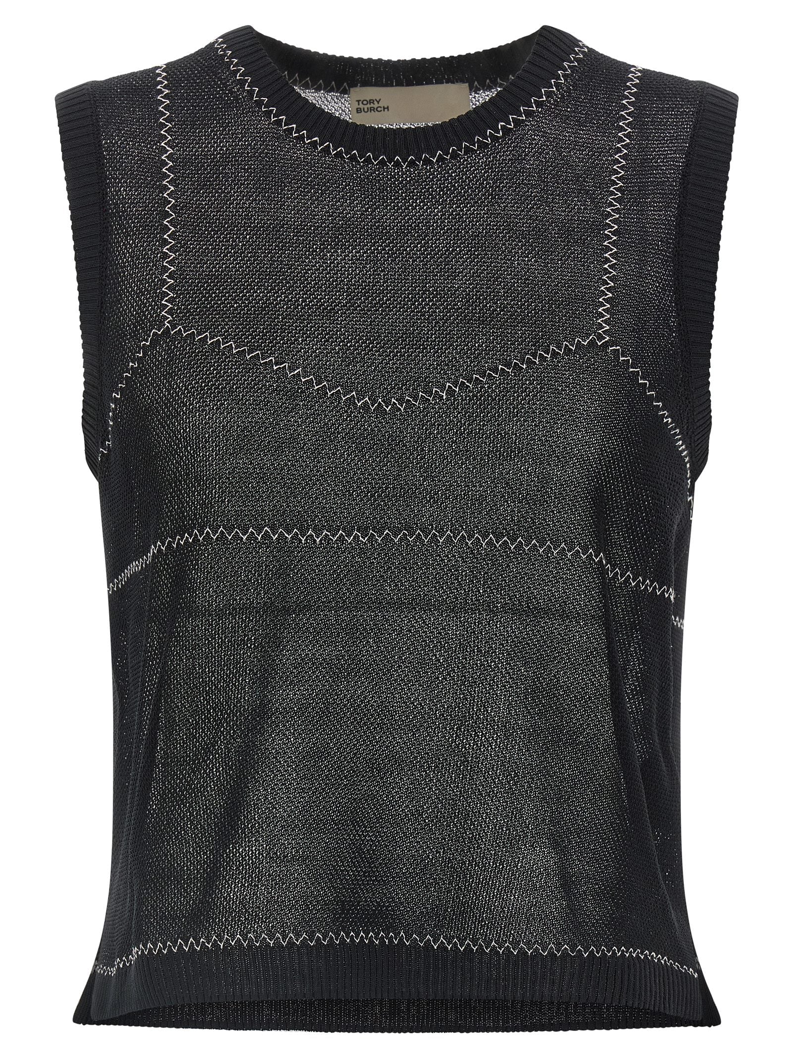 TORY BURCH - TORY BURCH - Mesh Top - Woman,Clothing,Tops,Casual tops