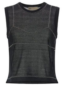 TORY BURCH - TORY BURCH - Mesh Top - Woman,Clothing,Tops,Casual tops