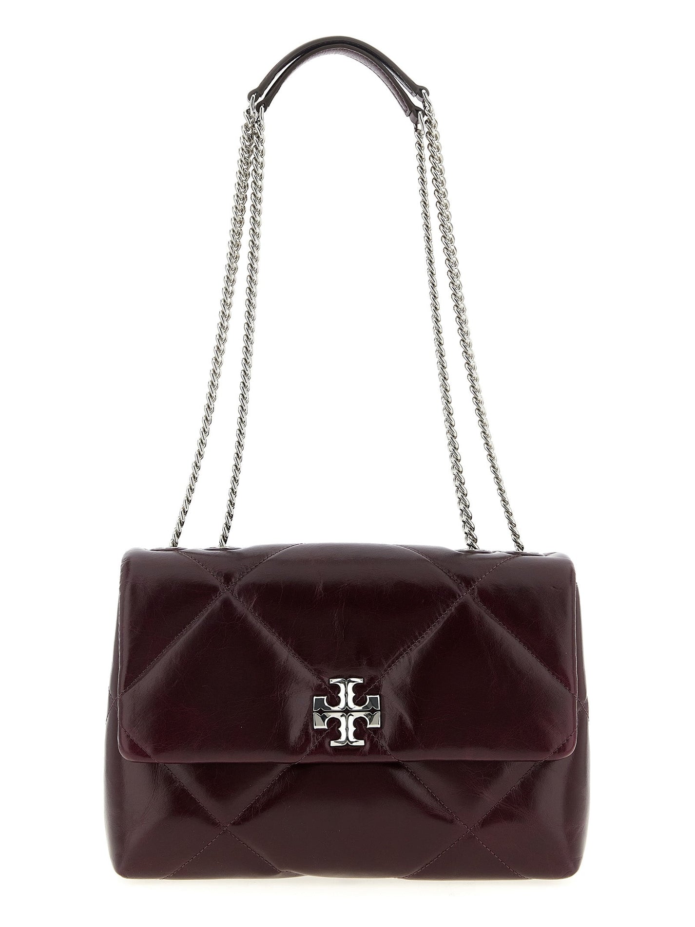 TORY BURCH - TORY BURCH - ’Kira Diamond’ medium shoulder bag - Women’s Bags