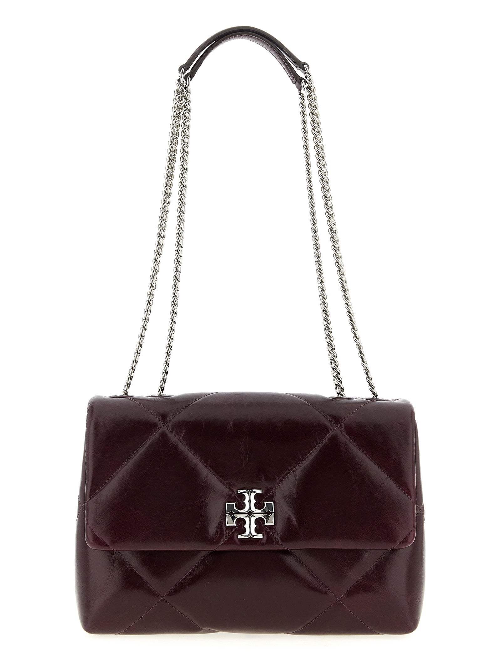 TORY BURCH - TORY BURCH - ’Kira Diamond’ medium shoulder bag - Women’s Bags