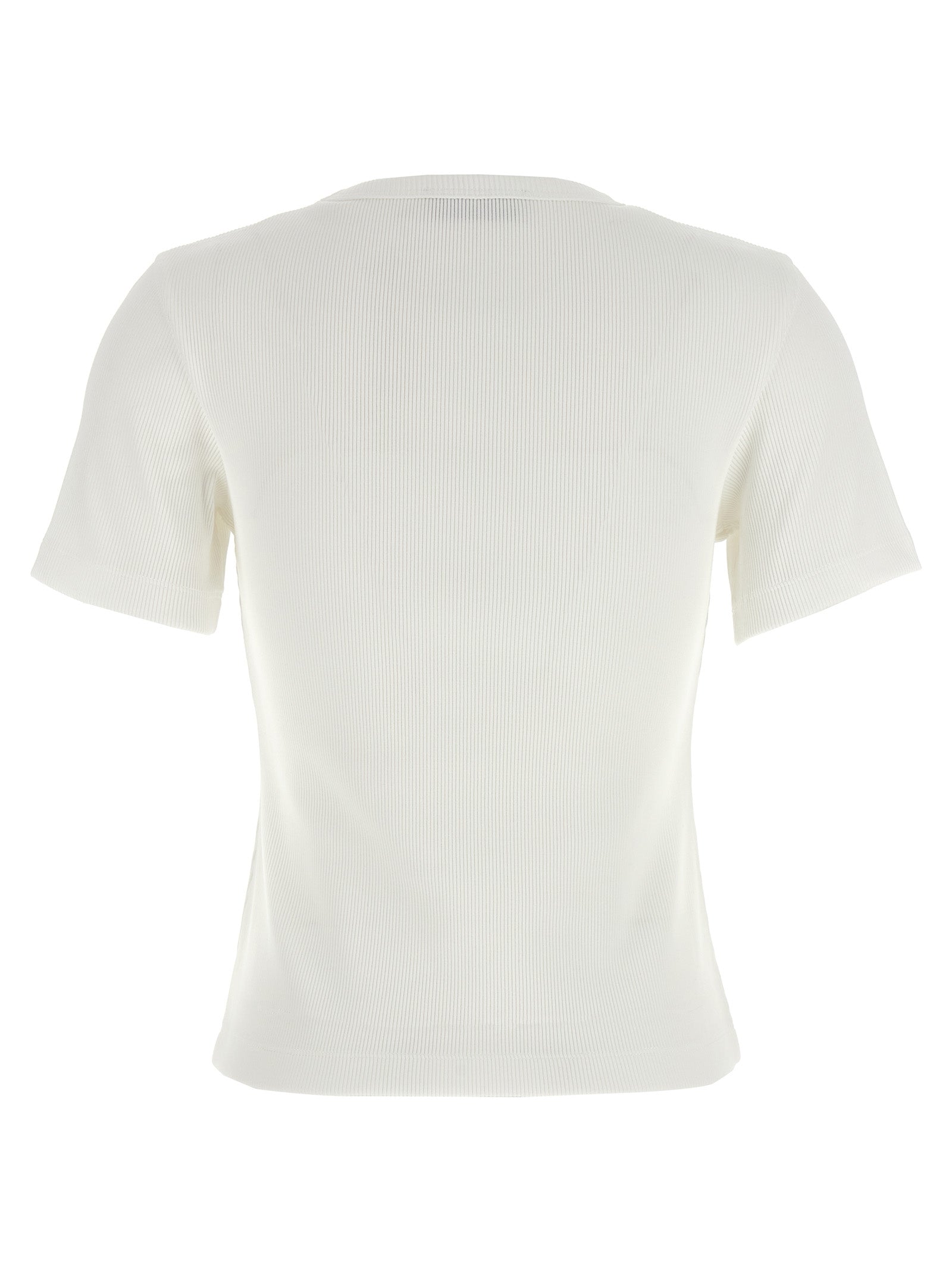 TORY BURCH - TORY BURCH - Logo plaque t-shirt - Women’s Tops