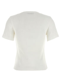 TORY BURCH - TORY BURCH - Logo plaque t-shirt - Women’s Tops