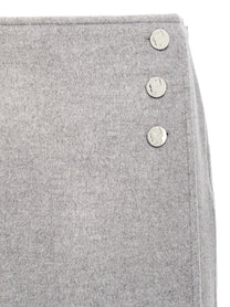 TORY BURCH - TORY BURCH - ’T Monogram’ skirt - Women’s Bottoms