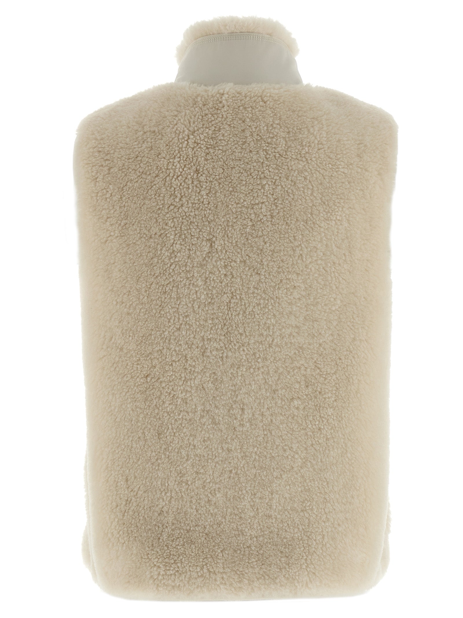 TORY BURCH - TORY BURCH - ’Colorblock Highpile’ vest - Women’s Outerwear