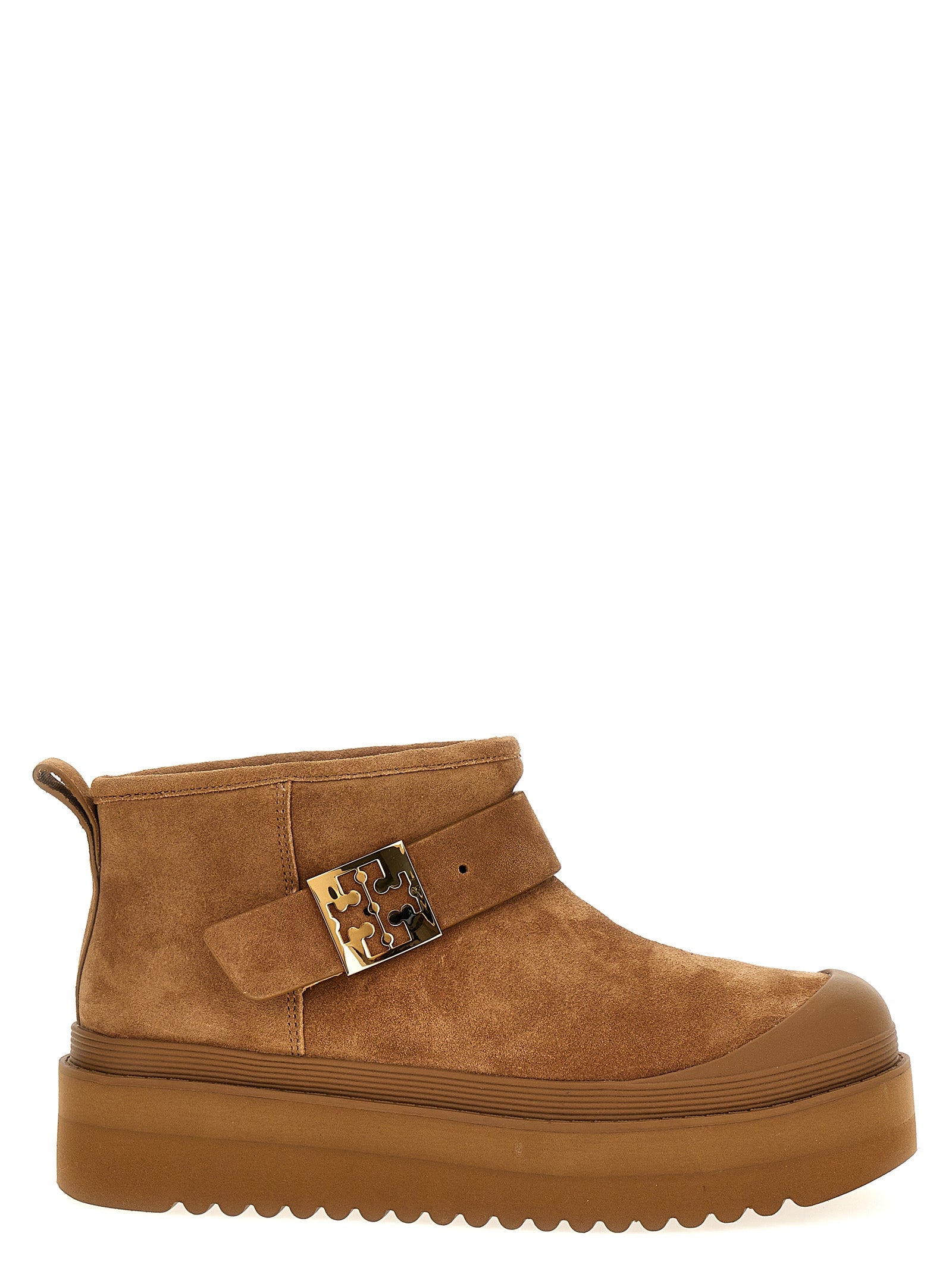 TORY BURCH - TORY BURCH - ’Mellow Shearling Platform’ ankle boots - Women’s Shoes