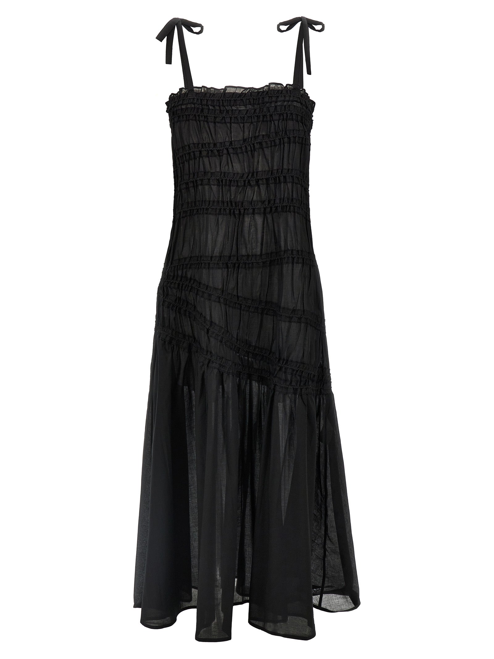 TORY BURCH - TORY BURCH - ’Shoulder Tie’ dress - Women’s Clothing