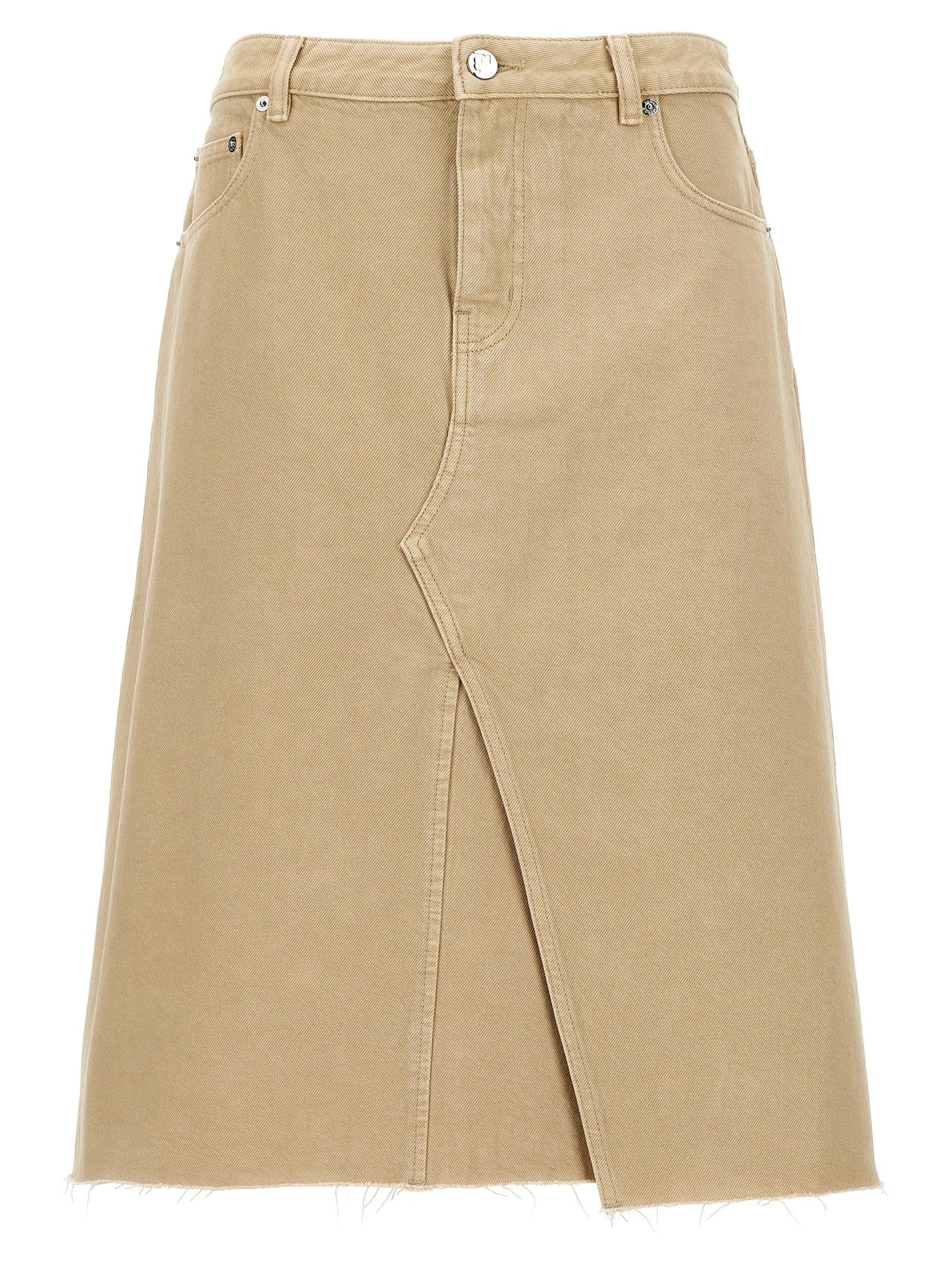 TORY BURCH - TORY BURCH - ’Deconstructed Midi’ skirt - Women’s Clothing