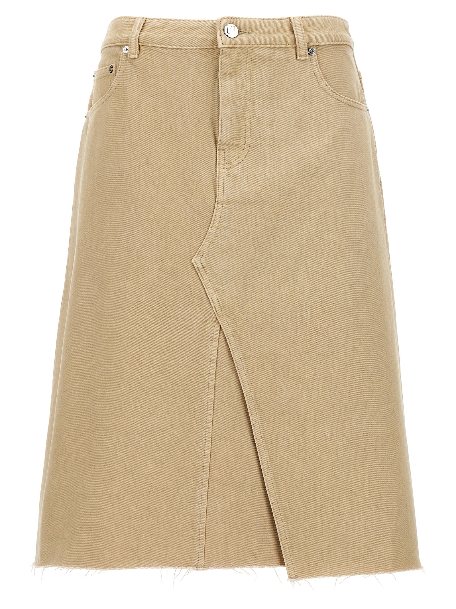 TORY BURCH - TORY BURCH - ’Deconstructed Midi’ skirt - Women’s Clothing