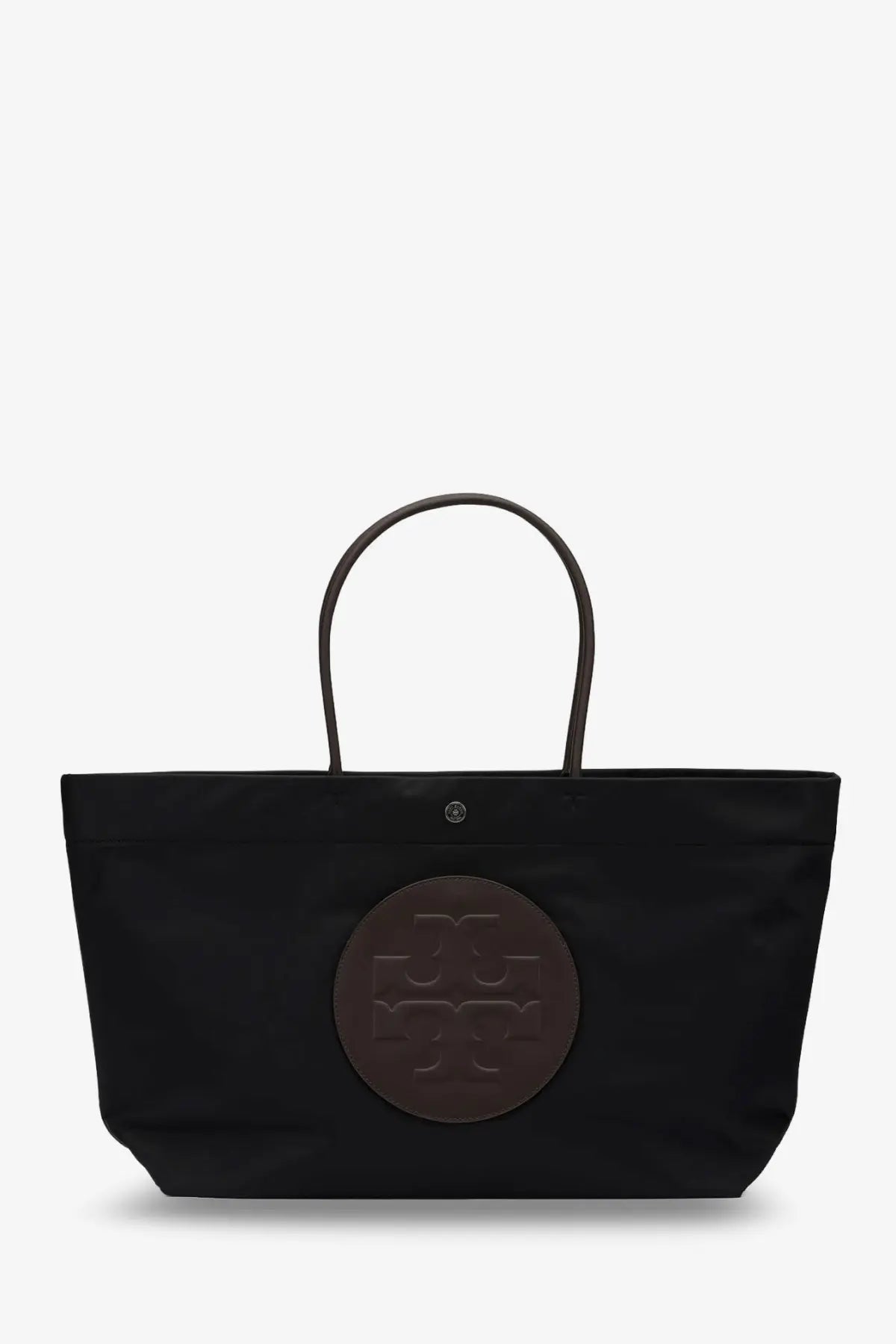 Tory Burch Women's Ella Twist Nylon Shoulder Bag Black