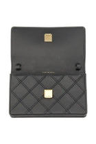 Tory Burch Women's Fleming Wallet Black, view 3