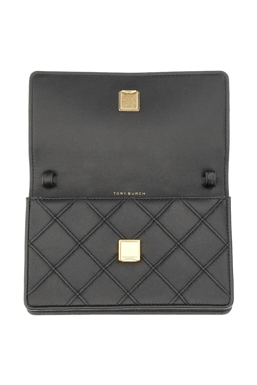 Tory Burch Women's Fleming Wallet Black, view 3
