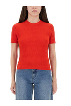 Tory Burch Women's Jacquard Monogram Jersey Red