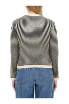 Tory Burch Women's Kendra Cardigan Blue, view 3