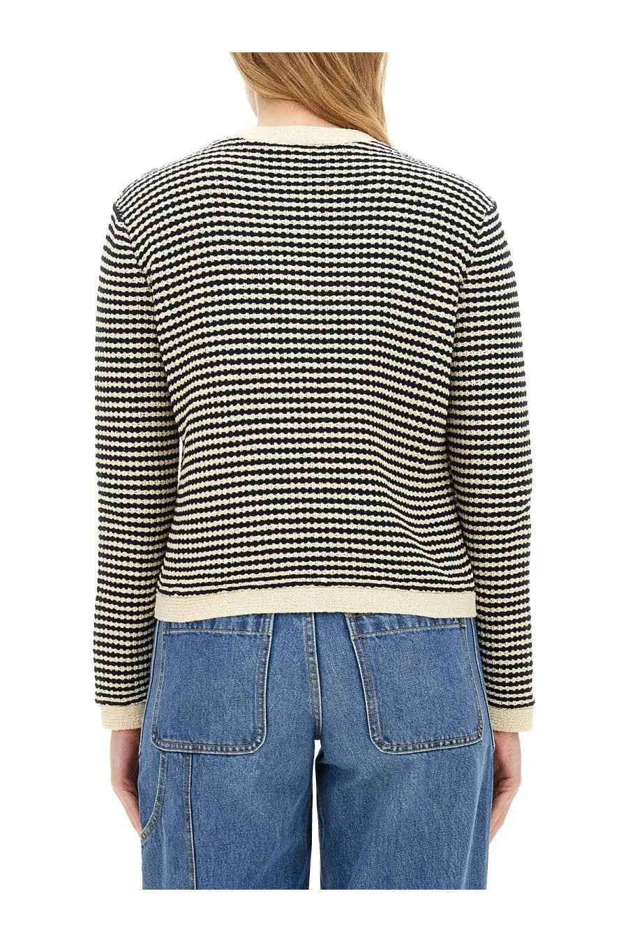 Tory Burch Women's Kendra Cardigan Blue, view 3