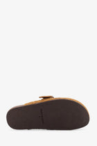 Tory Burch Women's Monogram Mellow Jacquard Suede Mule Brown, view 4
