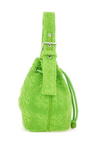Tory Burch Women's Monogram Mini Bucket Bag Green, view 4