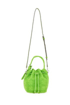 Tory Burch Women's Monogram Mini Bucket Bag Green, view 2