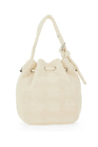 Tory Burch Women's Monogram Mini Bucket Bag White, view 3
