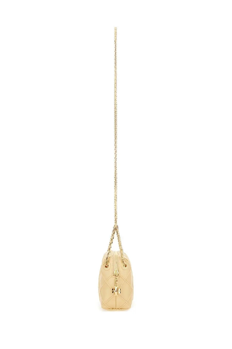 Tory Burch Women's Shoulder Bag Fleming Beige, view 3