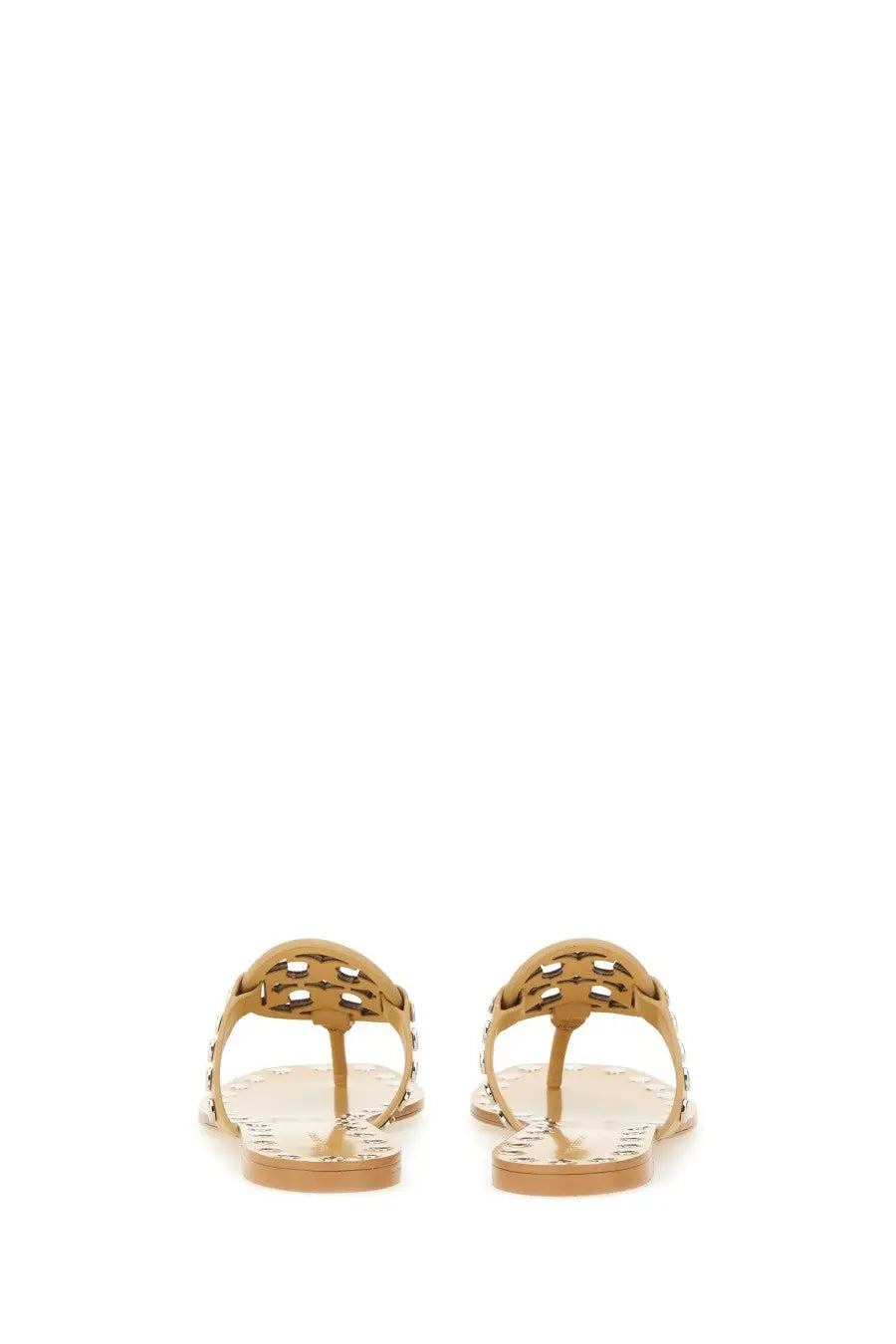 Tory Burch Women's Studded Miller Sandal Beige, view 3