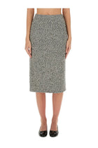Tory Burch Women's Tweed Skirt Black