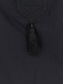 Tory Burch Women's Tory Tunic Cotton Shirt Black